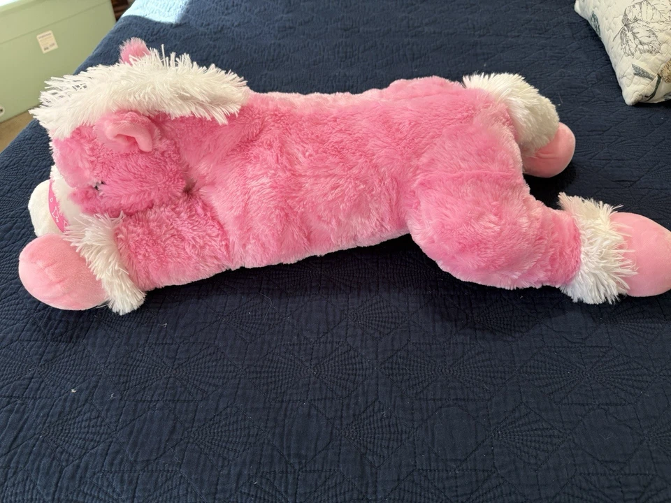 Pink Dan Dee Collector’s Choice Horse Pony Plush 23” Retired Snuggly Soft Toy - Image 4 of 4