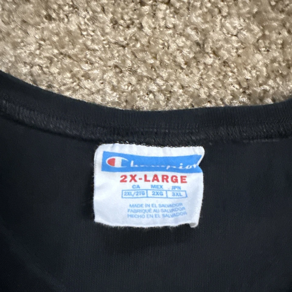 Мужская футболка Louisville Cardinals размер 2XL черная с коротким рукавом Champion Brand - Изображение 4 из 4