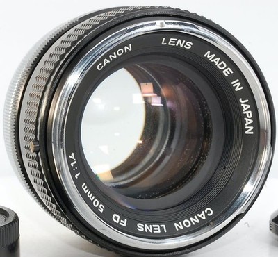 Canon FD 50mm f/1.4 Lens FD Mount MF Fully Functional From Japan Standard