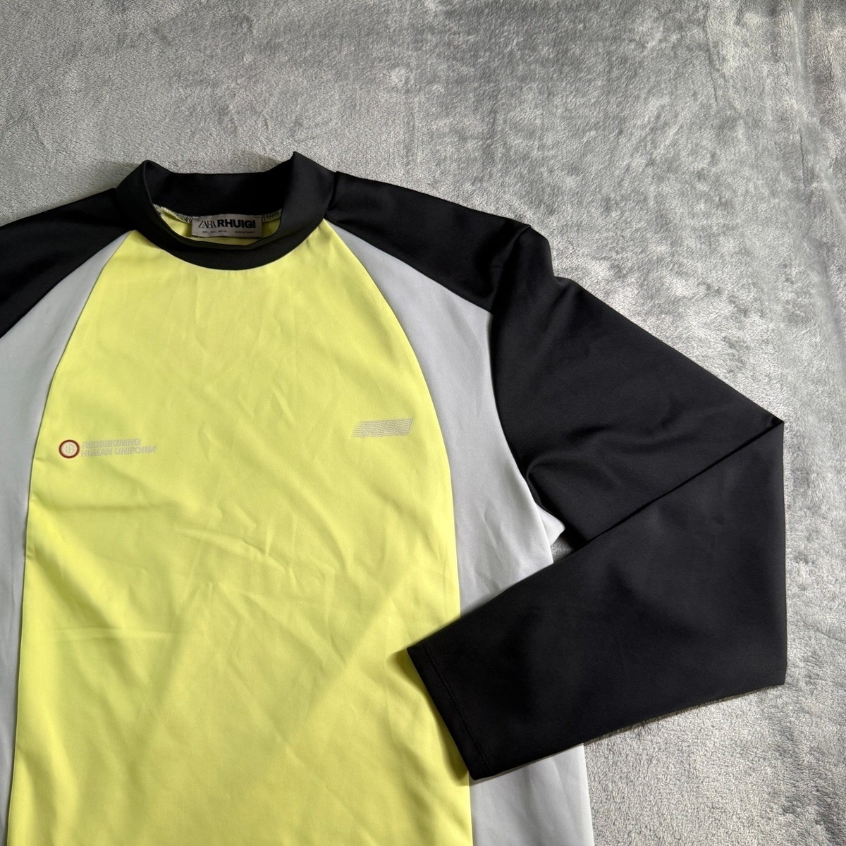 Zara x Rhuigi Redesigning Human Uniform Long Sleeve Shirt Mens L 