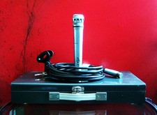 Vintage 1960's Turner S-510 Dynamic cardioid microphone Dual Z w accessories  2
