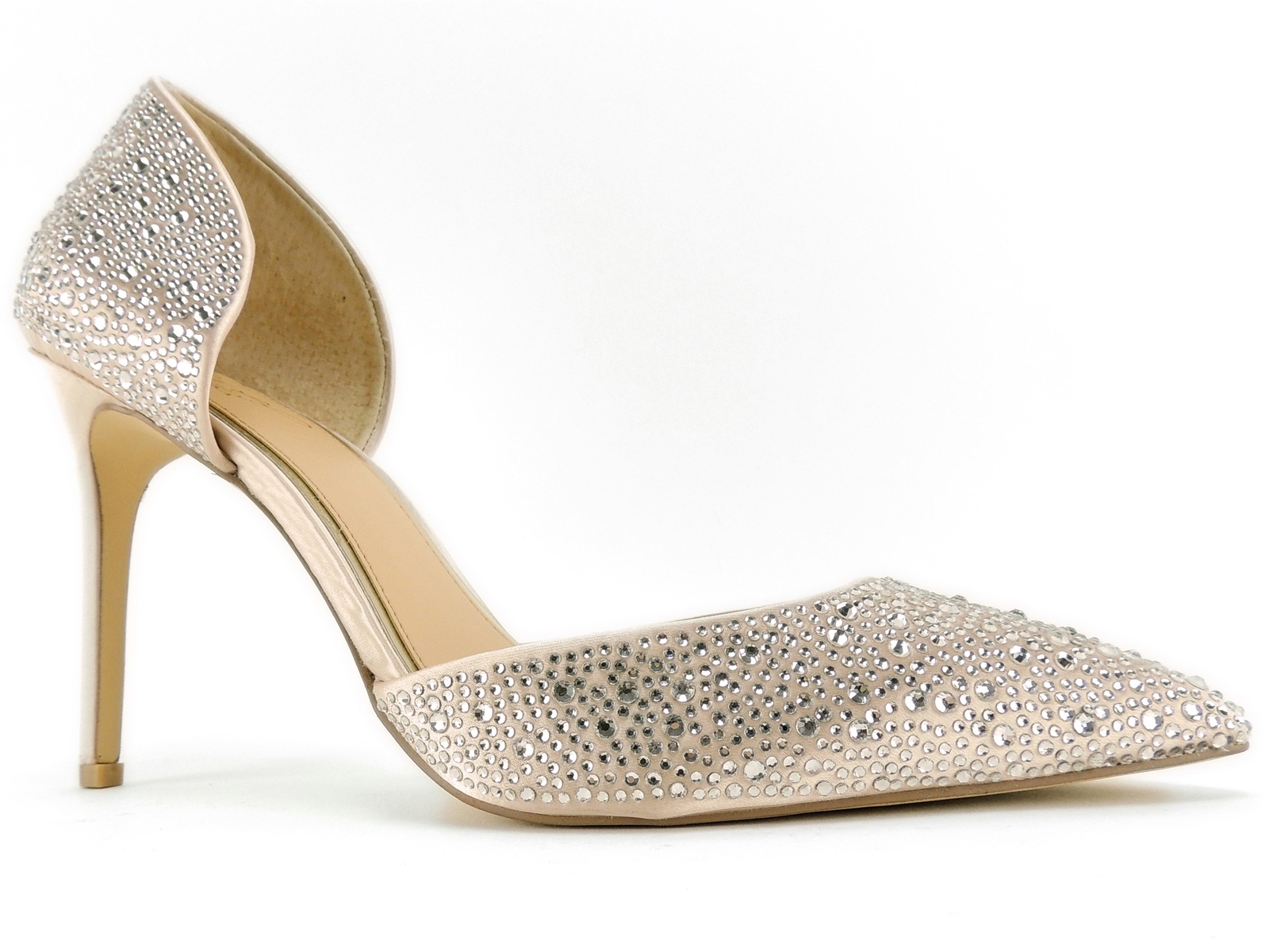 badgley mischka champagne shoes