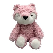 Carter's Just One You Fox Plush 68023 Pink  White 2021 Lovey Stuffed Animal