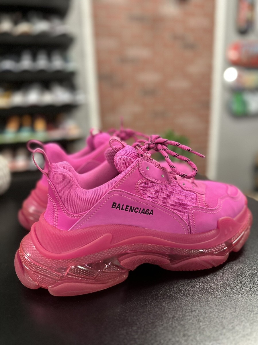 Size 9US/42EU - Balenciaga Triple S Pink 100% Authentic $1090