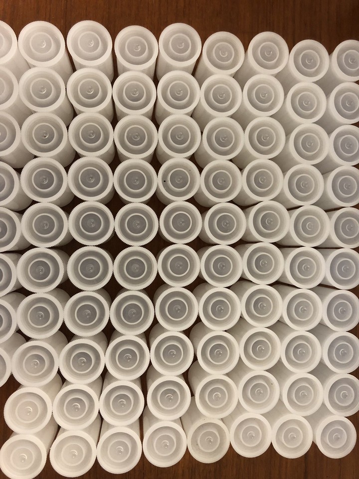 35mm film canisters Plastic Bulk Analog containers 35 Mm Lot 100 Clear