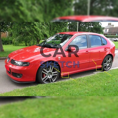 Seat Leon 1M Cupra Front/Rear Side Skirt Jacking Point Covers Rear Right