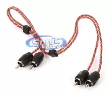 Stinger SI421.5 1.5 ft. of 2-Channel 4000 Series RCA Audio Interconnect Cable