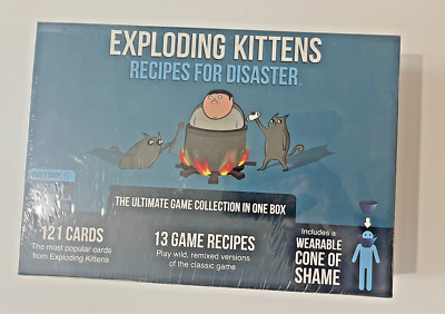 Exploding Kittens Recipes for Disaster Board Game Brand New