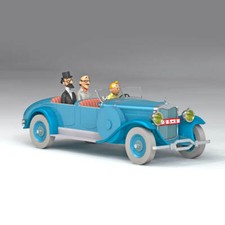 VOITURE TINTIN 1/24 MODEL CAR LINCOLN TORPEDO 29910 BRAND NEW BOXED FREE POSTAGE