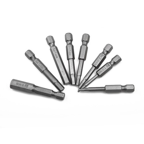 8pcs MagneticAllen Drill Bits Handle 