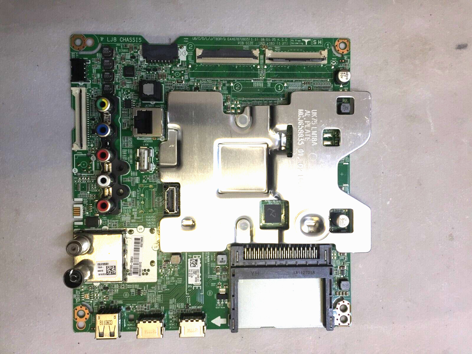 EBT65273803 MAIN PCB FOR LG 43UK6470PLC.BEEWLJP