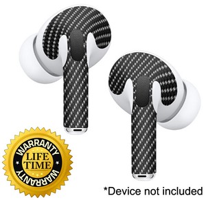 Download Apple Airpod Pro Carbon Fiber Design Black Skin Wrap ...