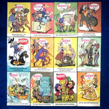 Mosaik JAHRGANG 1972 KOMPLETT Nr 182-193 ORIGINALHEFTE SEHR GUT TOP Z1 RISSFREI!