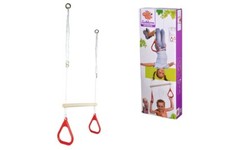 Eichhorn 100004510 - Outdoor, zestaw gimnastyczny 2w1 - Nowy