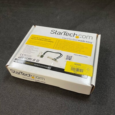 MPEX1394B3, STARTECH, 3 Port 2b 1a 1394 Mini PCI Express FireWire Card Adapter