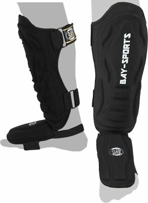 BAY  MMA Schienbeinschoner Kampfsport Muay Thai Kickboxen Schienbeinschutz Boxen