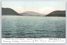 Hudson River New York~Southern Gate of the Highlands~Vintage Postcard