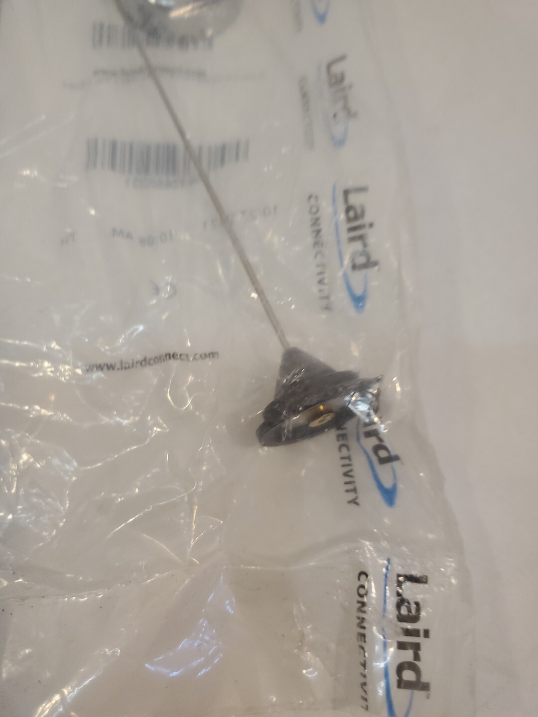 Laird Antenna UHF 450 470 MHz 1/4 Wave QW450 MAXRAD Chrome Silver