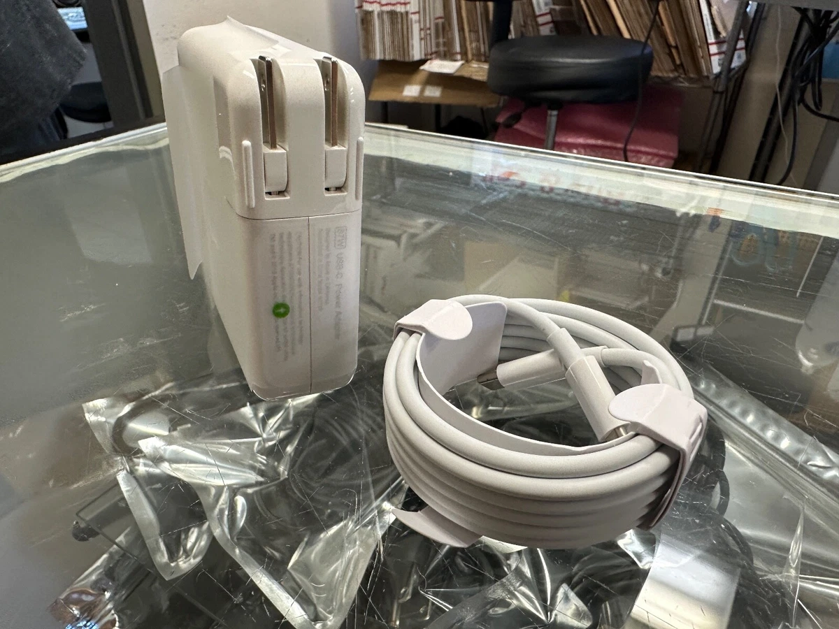 Apple 87W USB-C Power Adapter A1719 Bonus: with Apple 2-meter USB 