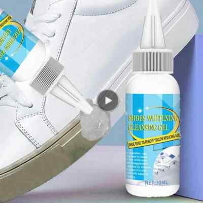 Shoes Cleaner Kit Whitening Cleansing Gel Shoe Washing Dirt and Yellow From Lot