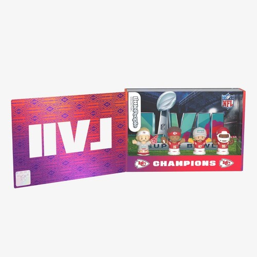 Little People Collector Super Bowl LVII Champions Kansas City Chiefs HPH71 Nuevo - Imagen 9 de 10