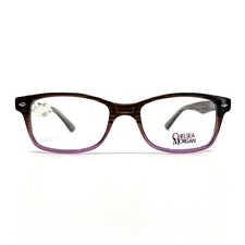 Chelsea Morgan CMM 6001 Brown Kids Eyeglasses Frame Rectangle 48-17 135 a9