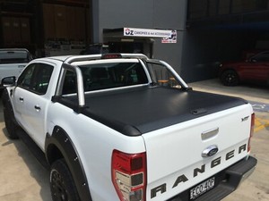 Ford Ranger Px Roller Shutter Cover Tonneau Hard Lid Suits Sports Bar 2011 On Ebay