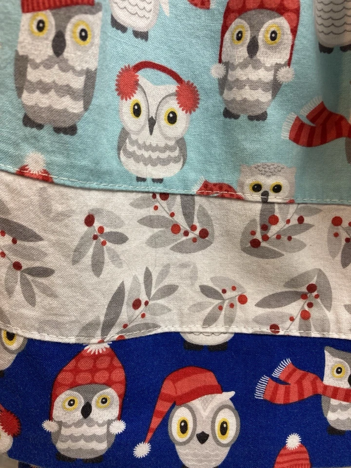 Vestido Búho Navidad Niñas Talla 6 por KPea Usado Usado en Excelente Condición Foto 3 de 4