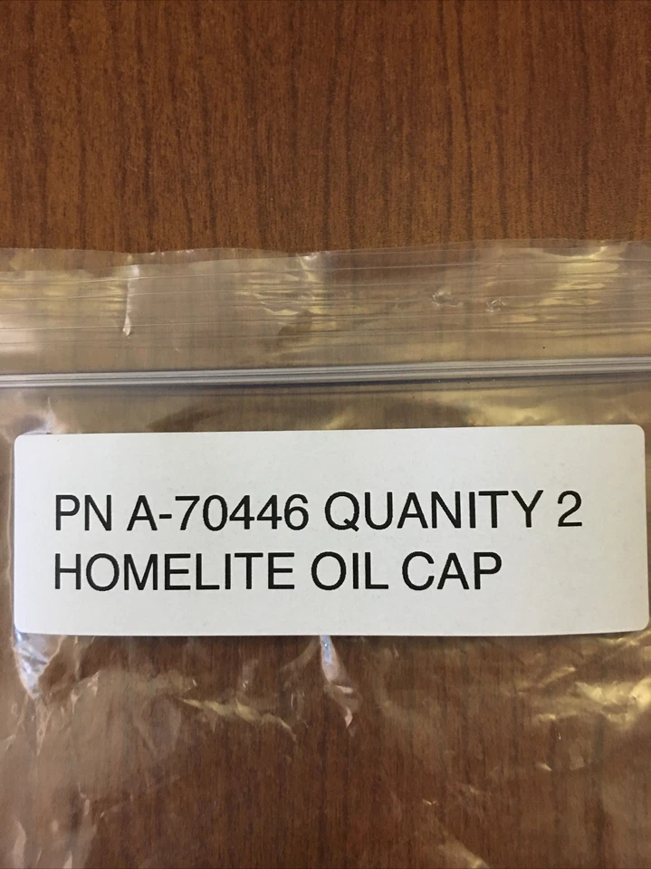 NEW OEM HOMELITE OIL CAP A70446 Lot Of 2 - Image 2 of 4