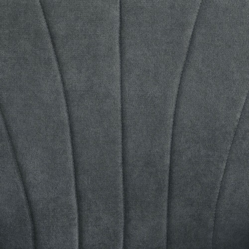 Fabric Accent Chair Modern Armchair with Wood Legs Dark Gray - Picture 8 of 11
