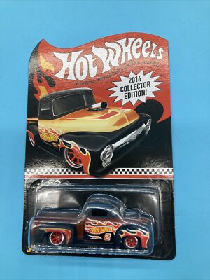 激レア！　Hot Wheels FORD TRUCK,5-WINDOW Hot Wheels 2014 Collector Edition Custom 56 Ford Truck New
