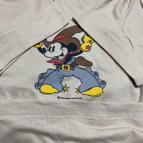 Mickey Mouse Cowboy T-shirt Shoulder width 45cm Width 50cm Length 75cm M 0713 M - Bild 4 von 5