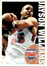 1995-1996 Panini NBA Basketball Figure # 27 Jayson Williams