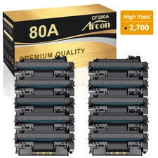 80A CF280A Toner For HP 80A LaserJet Pro 400 M401n M401dn MFP M425dn LOT