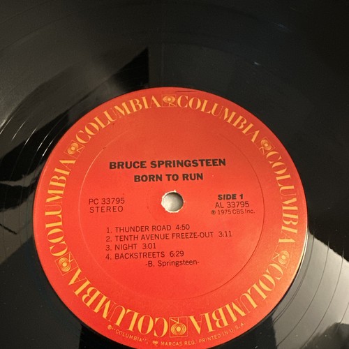 BRUCE SPRINGSTEEN-BORN TO RUN-COLUMBIA PC33795-1st pressing - Picture 4 of 5