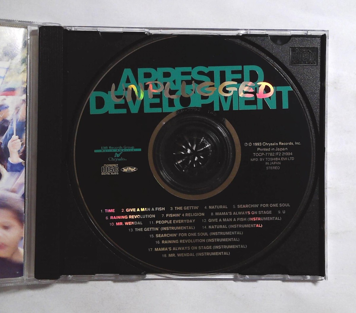 Arrested Development – Unplugged TOCP-7782 JAPAN CD OBI | eBay