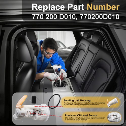 New Fuel Pump Module Assembly Fit for Toyota Yaris 1999-2005 1.3L 77020-0D010 - Picture 3 of 19