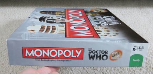 Monopoly Doctor Who 50th Anniversary Collector's Board Game Complete - Picture 8 of 8