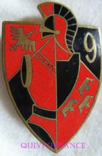 IN9656 - INSIGNE 9° Régiment du Génie, émail