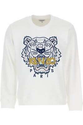 KENZO タイガーロゴ ニット　M ホワイト KENZO CLASSIC TIGER CREW SWEAT WHITE SZ XXL 10/4 | eBay