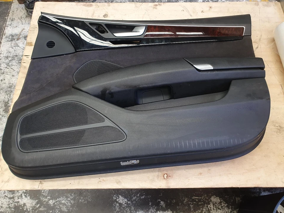 AUDI A8 RF DOOR TRIM BLACK D4, 08/10-06/17 4H2868018 - image 2 of 4