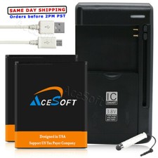 Fit MetroPCS Motorola Moto E5 Play XT1921-3 Grade AA GK40 3770mA Battery Charger