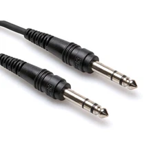 Hosa CSS-125 Balanced Stereo Interconnect 1/4 in TRS to Same 25 ft Molded Cable