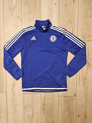 CHELSEA 2015 2016 TRAINING LONGSLEEVE FOOTBALL SWEATSHIRT SOCCER M
