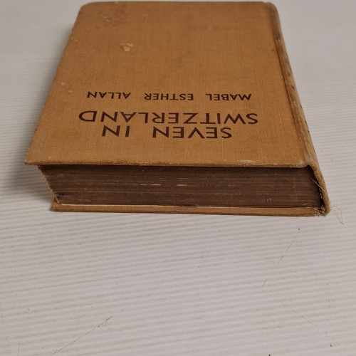 Seven in Switzerland Mabel Esther Allan HC Vintage Fiction Book Illustrated - Picture 15 of 15