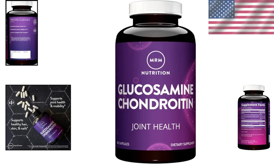 Soporte óseo y articular con glucosamina 1500 mg / fórmula de condroitina 1200 mg Foto 2 de 4