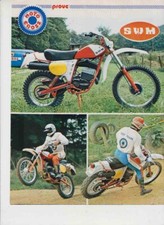 advertising TEST MOTO SWM RS 175 GS 1978 MOTOITALIANE REGOLARITA ENDURO SIX DAYS
