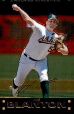 2007 Topps Chrome #51 Joe Blanton Oakland Athletics
