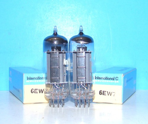6EW7 NOS International radio audio electron vacuum tubes 2 valves tested Japan - Picture 2 of 3