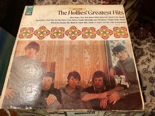 THE HOLLIES “GREATEST HITS” ORIGINAL VINYL LP, IMPERIAL VERY GOOD